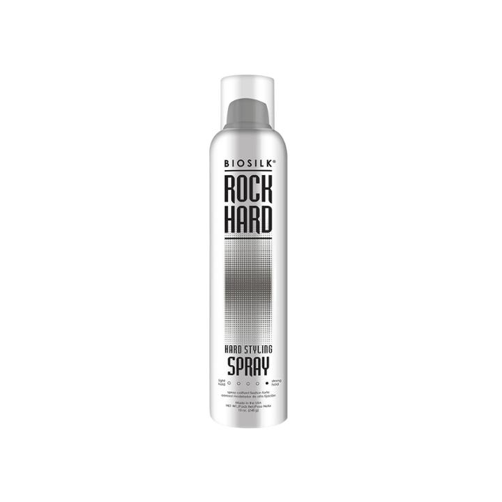 Biosilk Rock Hard Styling Spray - 10 Oz.