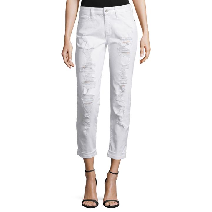 Decree Destructed Boyfriend Jeans