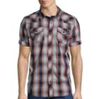 I Jeans By Buffalo Model Short-sleeve Woven Shirt