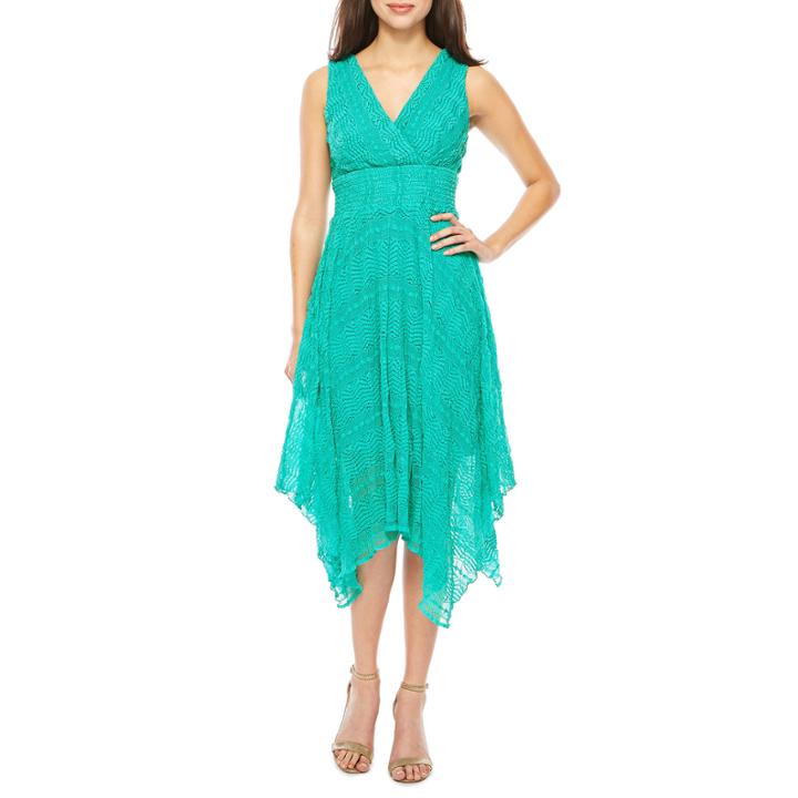 Rabbit Rabbit Rabbit Design Sleeveless Maxi Dress