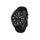 Swiss Military By Charmex Pilot Mens Black Strap Watch-78333 11 B