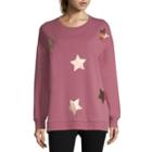 Xersion French Terry Foil Star Sweatshirt