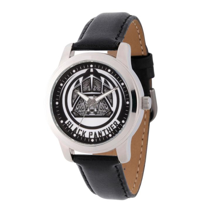 Avengers Mens Black Strap Watch-wma000213
