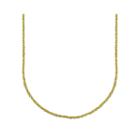 Majestique&trade; 18k Yellow Gold Hollow Perfectina Chain Necklace