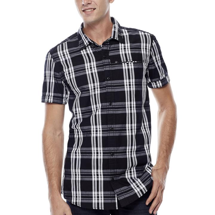I Jeans By Buffalo Marcus Short-sleeve Woven Shirt