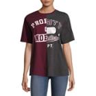 Split Graphic T-shirt- Juniors