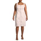 Bold Elements Zipper Front Dress - Plus