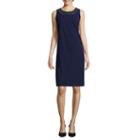 Ronni Nicole Sleeveless Fit-and-flare With Necklace Trim