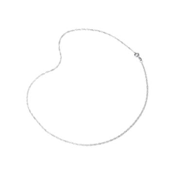 Silver Reflections&trade; Silver-plated Brass 20 Singapore Chain