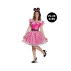 Pink Minnie Mouse Glam Adult Costume