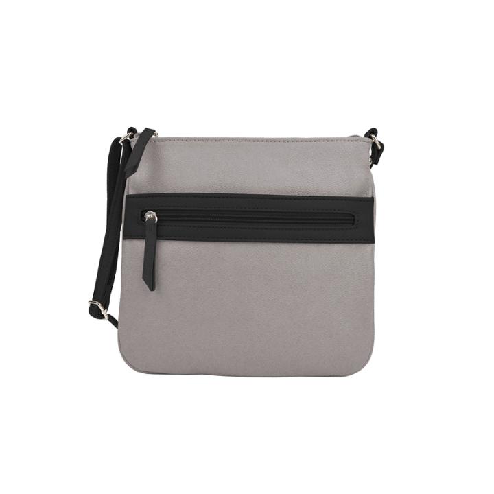 City Streets Front Zip Pocket Crossbody Bag