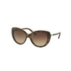 Coach Sunglasses Hc8157 L137 / Frame: Dark Tortoise Lens: Dark Brown Gradient