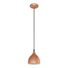 Eglo Coretto Ii 1-light 7 Inch Copper Pendant Ceiling Light