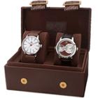 Madison Park Essentials Mens Brown Strap Watch-j-114br