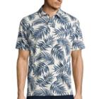 St. John's Bay Short-sleeve Print Cotton Polo