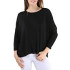 24/7 Comfort Apparel Oversized Dolman T-shirt-womens