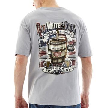 No Bad Days Red, White & Brew Graphic Tee