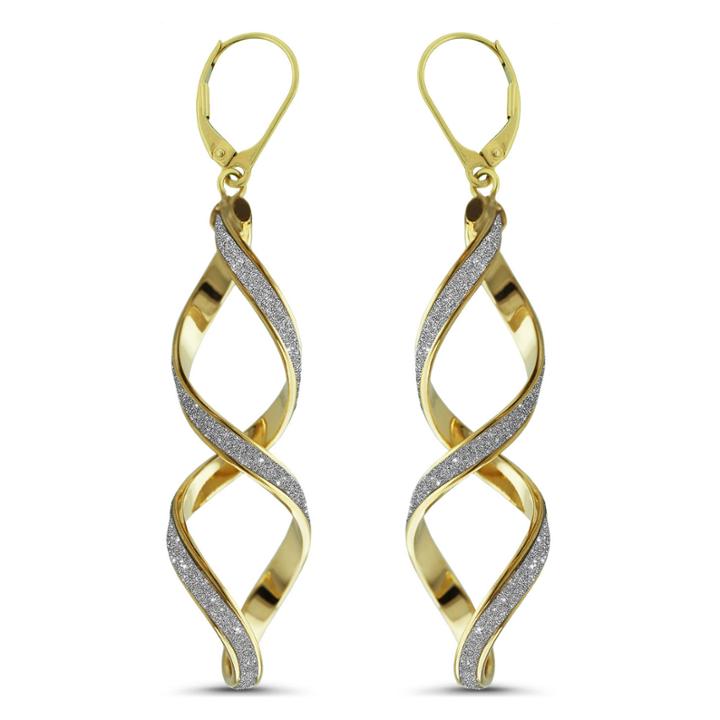 Made In Italy 14k Gold Drop Earrings