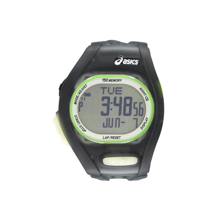 Asics Ar08 Night Run Gray Strap Watch-cqar0807y