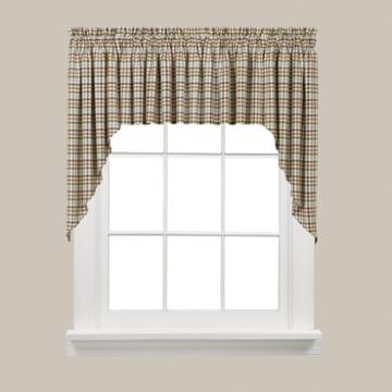 Saturday Knight Dexter Rod-pocket Swag Valance