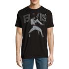 Elvis Vegas Lights Graphic T-shirt