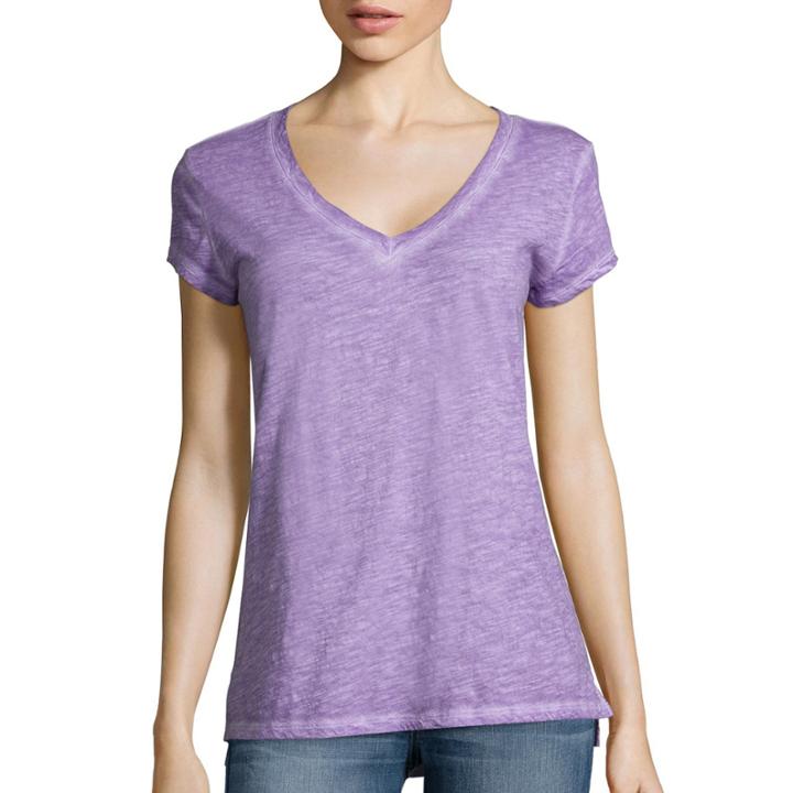 A.n.a Short-sleeve V-neck Tee - Tall
