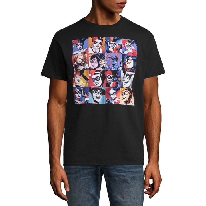 Short Sleeve Dc Comics Graphic T-shirt