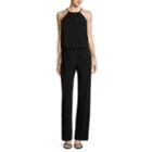 Scarlett Sleeveless Chain-link-neck Jumpsuit - Petite