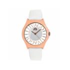 Jivago Womens White Strap Watch-jv8434