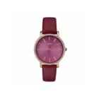 Timex Metropolitan Starlight Womens Red Strap Watch-tw2r511009j