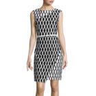 Worthington Sleeveless Wrap-skirt Sheath Dress