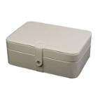 Mele & Co. Lila Ivory Faux-leather Jewelry Box