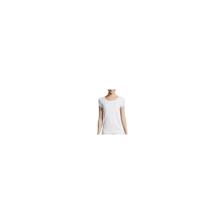 Liz Claiborne Short-sleeve Lace T-shirt - Petite