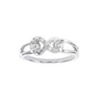 Diamond-accent Sterling Silver Infinity Promise Ring