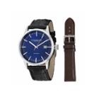 Stuhrling Mens Black Strap Watch-sp14358