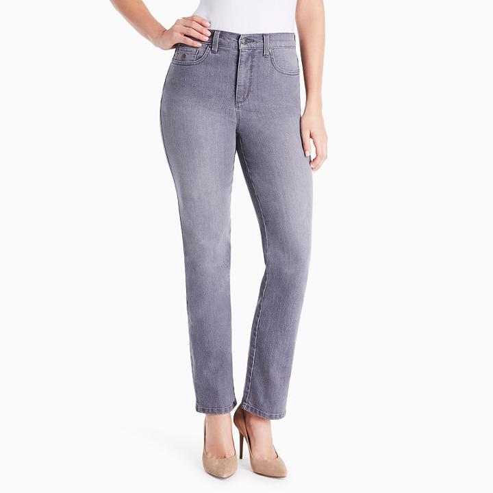 Gloria Vanderbilt Classic Fit Straight Leg Jeans-petite