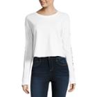 City Streets Long Sleeve Round Neck Graphic T-shirt