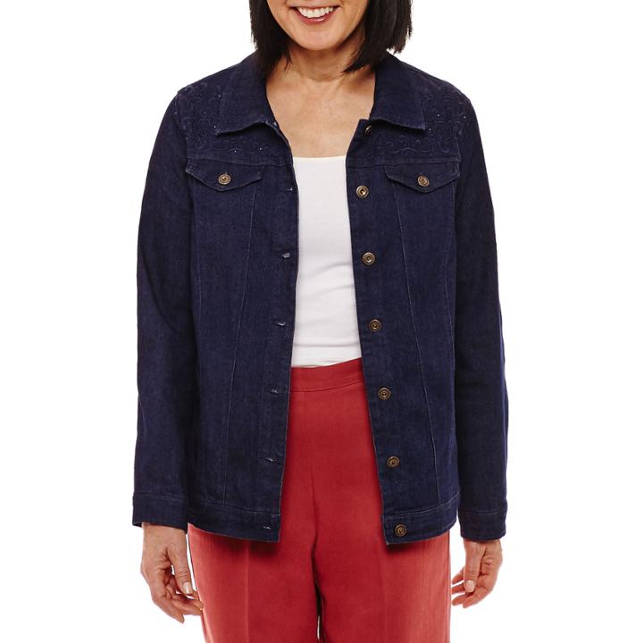 Alfred Dunner Gypsy Moon Denim Jacket