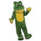 Deluxe Plush Frog Mascot Adult Costume - One Size