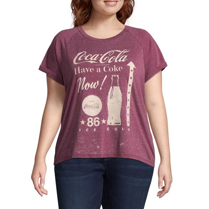 Coca Cola Tee -juniors Plus