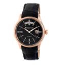 Heritor Vernon Mens Black Strap Watch-herhr5808