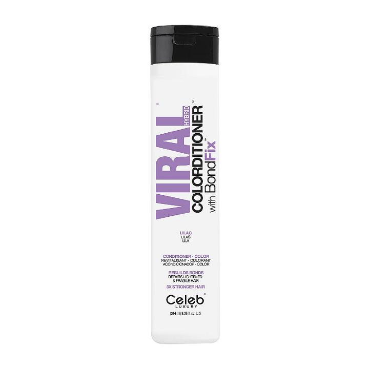 Celeb Luxury Lilac Viral Hybrid Conditioner With Bondfix- 8.25 Oz.