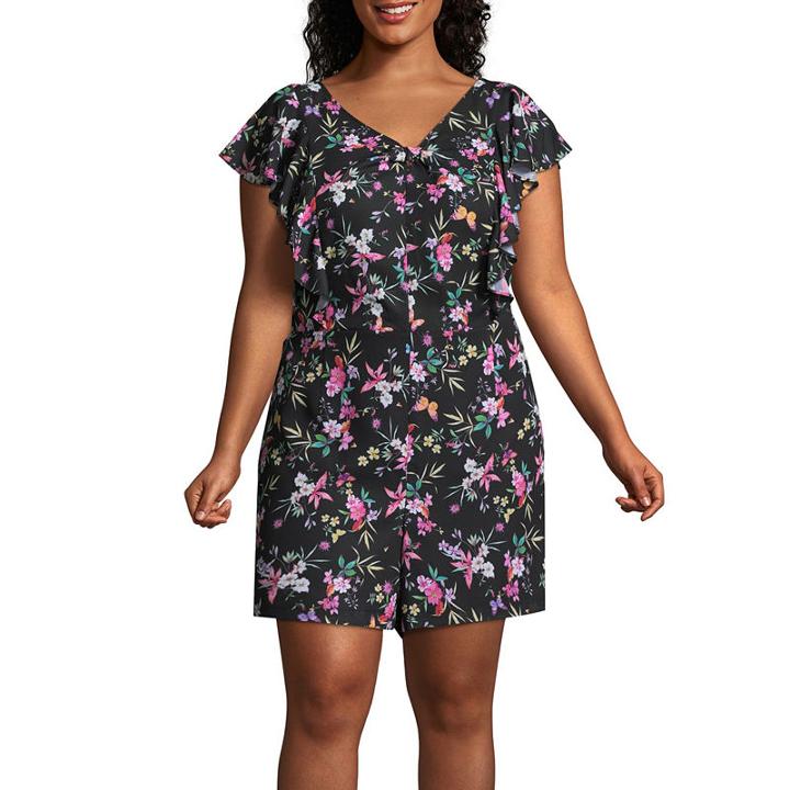 Belle + Sky Short Sleeve Romper-plus