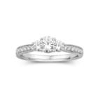 1 Ct. T.w. 3-stone Engagement Ring