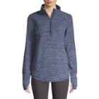St. John's Bay Active Long Sleeve 1/4 Zip Pullover - Tall