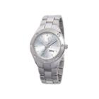 Disney Fortaleza Tinker Bell Womens Oversized Silver-tone Watch