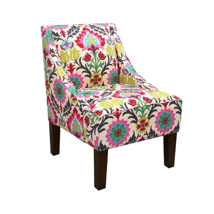 Paige Chair - Santa Maria Print