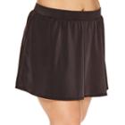 Trimshaper Solid Swim Skirt-plus