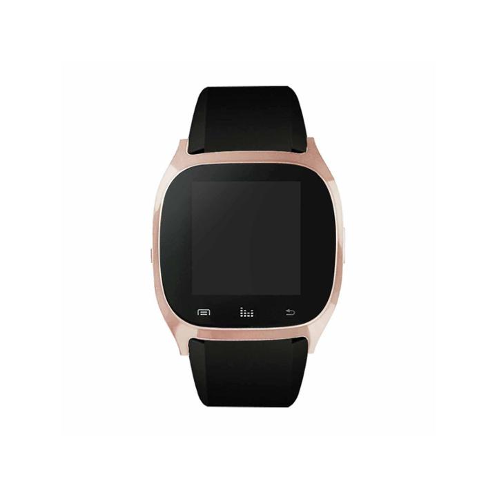 Itouch Black Rosegold Tone Smart Watch-jci3160rg590-003