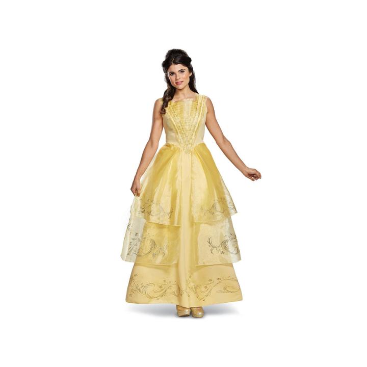 Disney Beauty And The Beast - Belle Ball Gown Deluxe Adult Costume